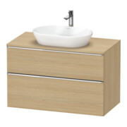 Duravit Meuble sous lavabo D-Neo 100x55 cm, ch/Ei N, 2 SBK, 1 A, 1 Pl
