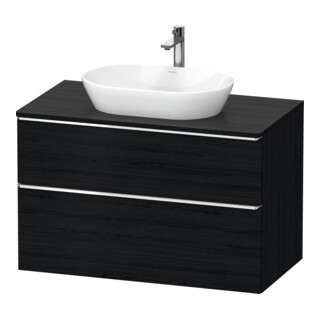 Duravit Meuble sous-lavabo D-Neo 100x55 cm, ch/Ei s, 2 tiroirs, 1 porte, 1 plan