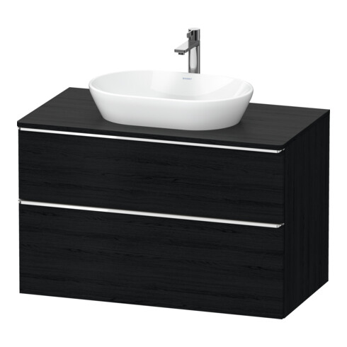 Duravit Meuble sous-lavabo D-Neo 100x55 cm, ch/Ei s, 2 tiroirs, 1 porte, 1 plan