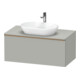 Duravit Meuble sous lavabo D-Neo 100x55 cm, chêne brossé/gris, 1 tiroir, 1 porte, suspendu-1