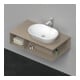 Duravit Meuble sous lavabo D-Neo 100x55 cm, chêne clair, 1 tiroir, 1 tablette, suspendu-3
