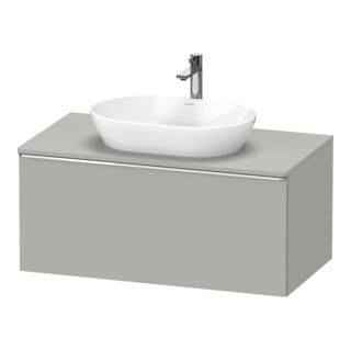 Duravit Meuble sous-lavabo D-Neo 100x55 cm, chrome/mat, 1 tiroir, 1 porte, suspendu