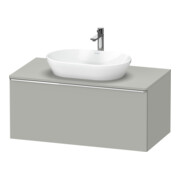 Duravit Meuble sous-lavabo D-Neo 100x55 cm, chrome/mat, 1 tiroir, 1 porte, suspendu-1