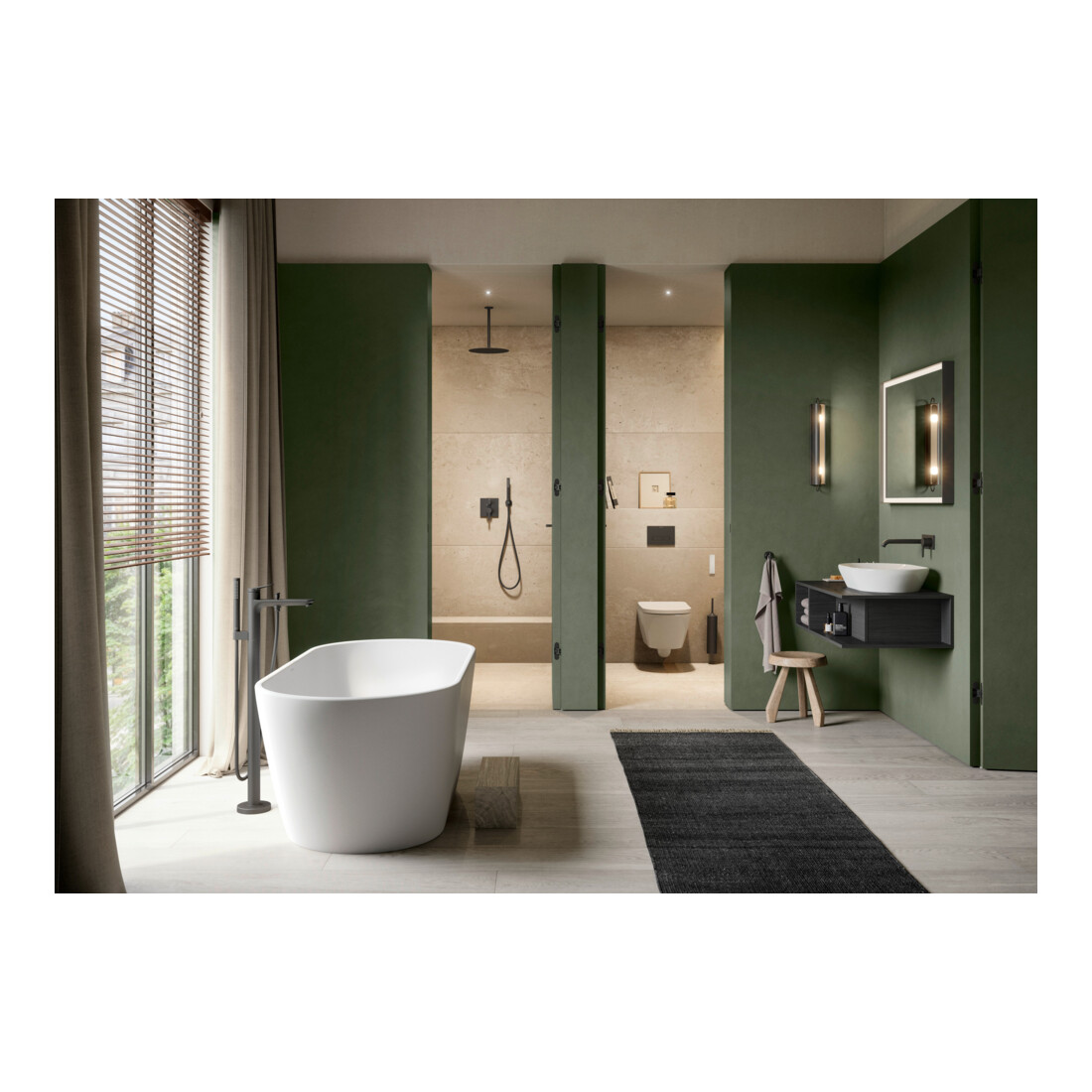 Duravit Meuble sous lavabo D-Neo 100x55 cm, E s, 1 tiroir, 1 console, suspendu