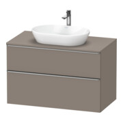Duravit Meuble sous-lavabo D-Neo 100x55 cm, ES gauche/Base meuble, 2 tiroirs, 1 porte, 1 plan