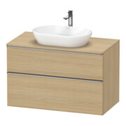 Duravit Meuble sous lavabo D-Neo 100x55 cm, ES geb/Ei N, 2 tiroirs, 1 porte, 1 plan-1