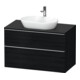Duravit Meuble sous-lavabo D-Neo 100x55 cm, ES geb/Ei s, 2 tiroirs, 1 porte, 1 plan-1