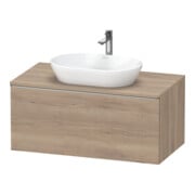 Duravit Meuble sous-lavabo D-Neo 100x55 cm, ES laqué/Mat, 1 tiroir, 1 plateau, suspendu