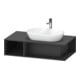 Duravit Meuble sous lavabo D-Neo 100x55 cm, gris, 1 tiroir, 1 porte, suspendu-1