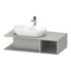 Duravit Meuble sous lavabo D-Neo 100x55 cm, gris mat, 1 tiroir, 1 porte, suspendu-1