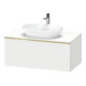 Duravit Meuble sous-lavabo D-Neo 100x55 cm, gris poli/blanc mat, 1 tiroir, 1 porte, suspendu-1