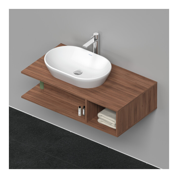 Duravit Meuble sous lavabo D-Neo 100x55 cm, N N, 1 tiroir, 1 console, suspendu
