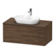 Duravit Meuble sous-lavabo D-Neo 100x55 cm, noir/noisette, 1 tiroir, 1 porte, suspendu-1