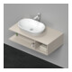 Duravit Meuble sous lavabo D-Neo 100x55 cm, T m, 1 tiroir, 1 tablette, suspendu
