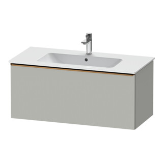 Duravit Meuble sous-lavabo D-Neo 101x46,2 cm, b chêne/gris, 1 tiroir, suspendu