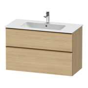 Duravit Meuble sous-lavabo D-Neo 101x46,2 cm, b geb/Ei N, 1 porte, 1 tiroir