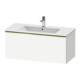 Duravit Meuble sous-lavabo D-Neo 101x46,2 cm, blanc brillant, 1 tiroir, suspendu-1
