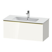 Duravit Meuble sous-lavabo D-Neo 101x46,2 cm, blanc poli/brillant, 1 tiroir, suspendu-1