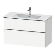 Duravit Meuble sous-lavabo D-Neo 101x46,2 cm, c/w ma, 1 tiroir, 1 coulissant