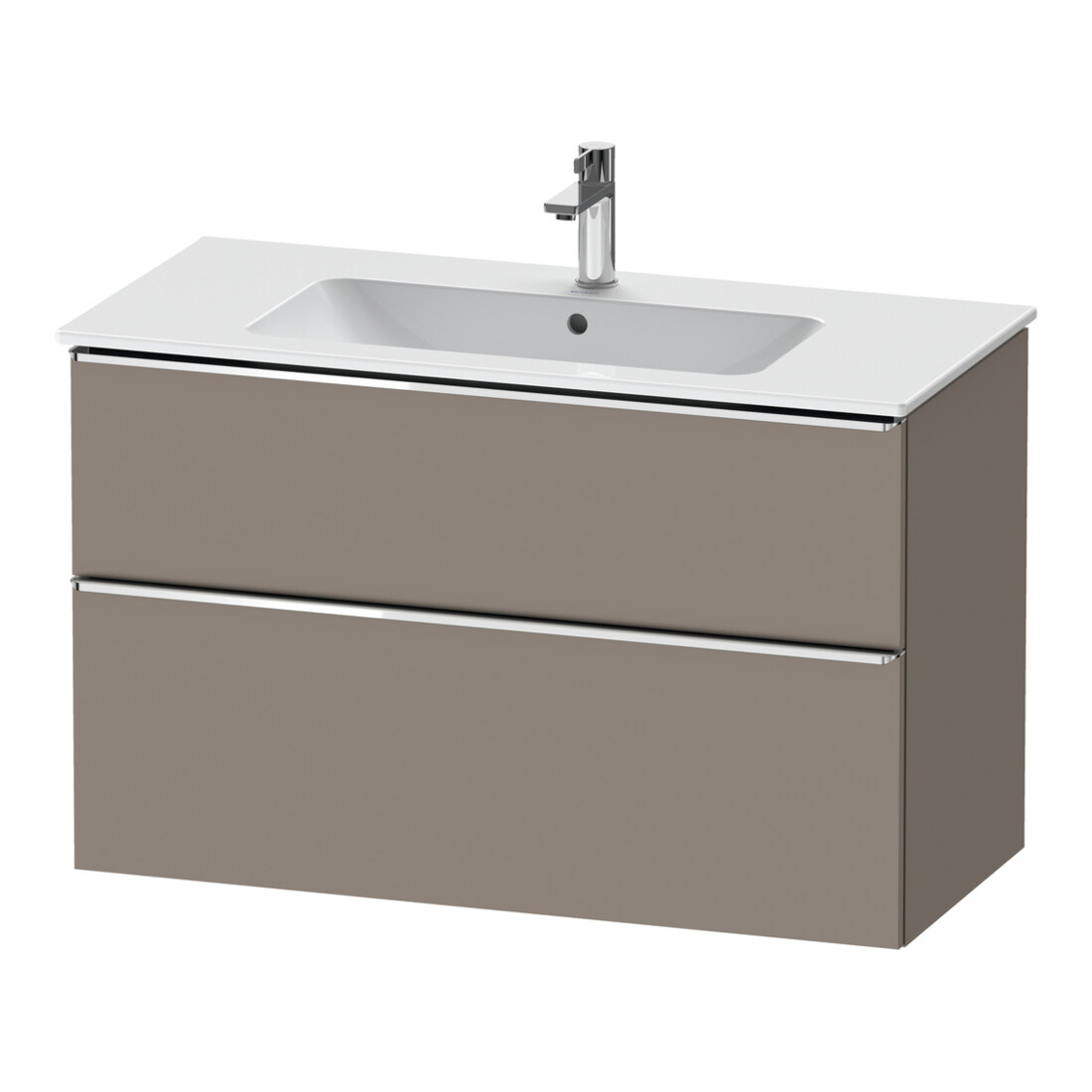 Duravit Meuble sous lavabo D-Neo 101x46,2 cm, ch/Bas m, 1 tiroir, 1 coulissant