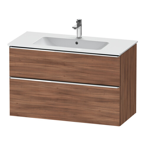 Duravit Meuble sous lavabo D-Neo 101x46,2 cm, chêne naturel, 1 tiroir, 1 coulissant