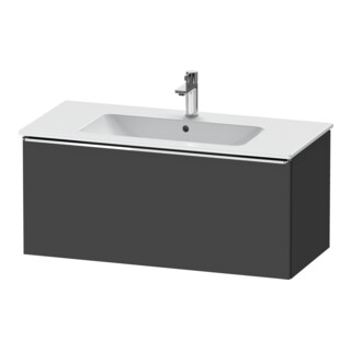 Duravit Meuble sous-lavabo D-Neo 101x46,2 cm, chr/Grap ma, 1 tiroir, suspendu
