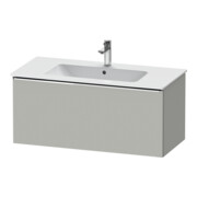 Duravit Meuble sous-lavabo D-Neo 101x46,2 cm, chrome/béton mat, 1 tiroir, suspendu-1