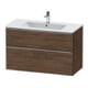Duravit Meuble sous lavabo D-Neo 101x46,2 cm, ES bl/nat, 1 porte, 1 tiroir-1