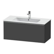 Duravit Meuble sous-lavabo D-Neo 101x46,2 cm, ES blanc/gris, 1 tiroir, suspendu