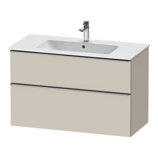 Duravit Meuble sous lavabo D-Neo 101x46,2 cm, ES geb/Ta m, 1 porte, 1 tiroir