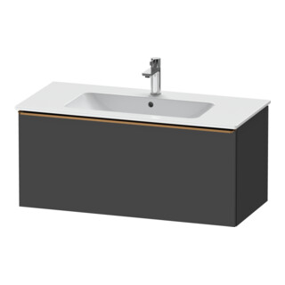 Duravit Meuble sous-lavabo D-Neo 101x46,2 cm, gris, 1 tiroir, suspendu
