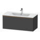 Duravit Meuble sous-lavabo D-Neo 101x46,2 cm, gris, 1 tiroir, suspendu-1