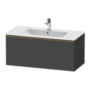 Duravit Meuble sous-lavabo D-Neo 101x46,2 cm, gris, 1 tiroir, suspendu