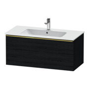 Duravit Meuble sous-lavabo D-Neo 101x46,2 cm, gris perle/blanc œuf, 1 tiroir, suspendu-1