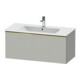 Duravit Meuble sous lavabo D-Neo 101x46,2 cm, gris poli/gr mat, 1 tiroir, suspendu-1