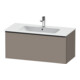 Duravit Meuble sous-lavabo D-Neo 101x46,2 cm, noir/Bas ma, 1 tiroir, suspendu-1