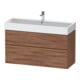 Duravit Meuble sous-lavabo D-Neo 118,4x44,2 cm, b chêne/Nu N, 1 porte, 1 tiroir-1