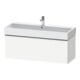 Duravit Meuble sous lavabo D-Neo 118,4x44,2 cm, blanc brillant, 1 tiroir, suspendu-1