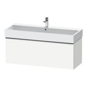 Duravit Meuble sous lavabo D-Neo 118,4x44,2 cm, blanc brillant, 1 tiroir, suspendu