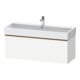 Duravit Meuble sous lavabo D-Neo 118,4x44,2 cm, blanc brillant, 1 tiroir, suspendu-1