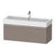 Duravit Meuble sous-lavabo D-Neo 118,4x44,2 cm, ch/Bas ma, 1 tiroir, suspendu-1