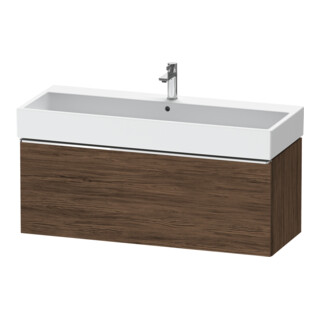 Duravit Meuble sous-lavabo D-Neo 118,4x44,2 cm, ch/nb foncé, 1 tiroir, suspendu