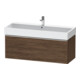 Duravit Meuble sous-lavabo D-Neo 118,4x44,2 cm, ch/nb foncé, 1 tiroir, suspendu-1