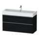 Duravit Meuble sous-lavabo D-Neo 118,4x44,2 cm, ES blanc/œuf, 1 porte, 1 tiroir-1