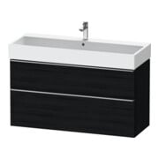 Duravit Meuble sous-lavabo D-Neo 118,4x44,2 cm, ES blanc/œuf, 1 porte, 1 tiroir