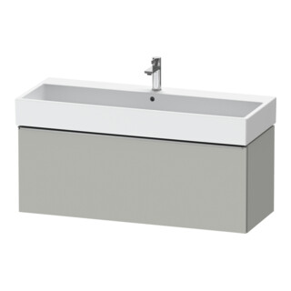Duravit Meuble sous-lavabo D-Neo 118,4x44,2 cm, ES chêne/gris, 1 tiroir, suspendu