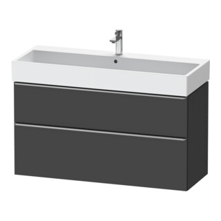 Duravit Meuble sous lavabo D-Neo 118,4x44,2 cm, ES chêne/gris m, 1 porte, 1 tiroir