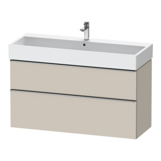 Duravit Meuble sous lavabo D-Neo 118,4x44,2 cm, ES laqué/Mat, 1 porte, 1 tiroir