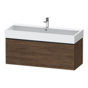 Duravit Meuble sous lavabo D-Neo 118,4x44,2 cm, noir/noisette, 1 tiroir, suspendu-1
