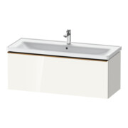 Duravit Meuble sous-lavabo D-Neo 118,4x45,2x44 cm, 1 tiroir, blanc brillant